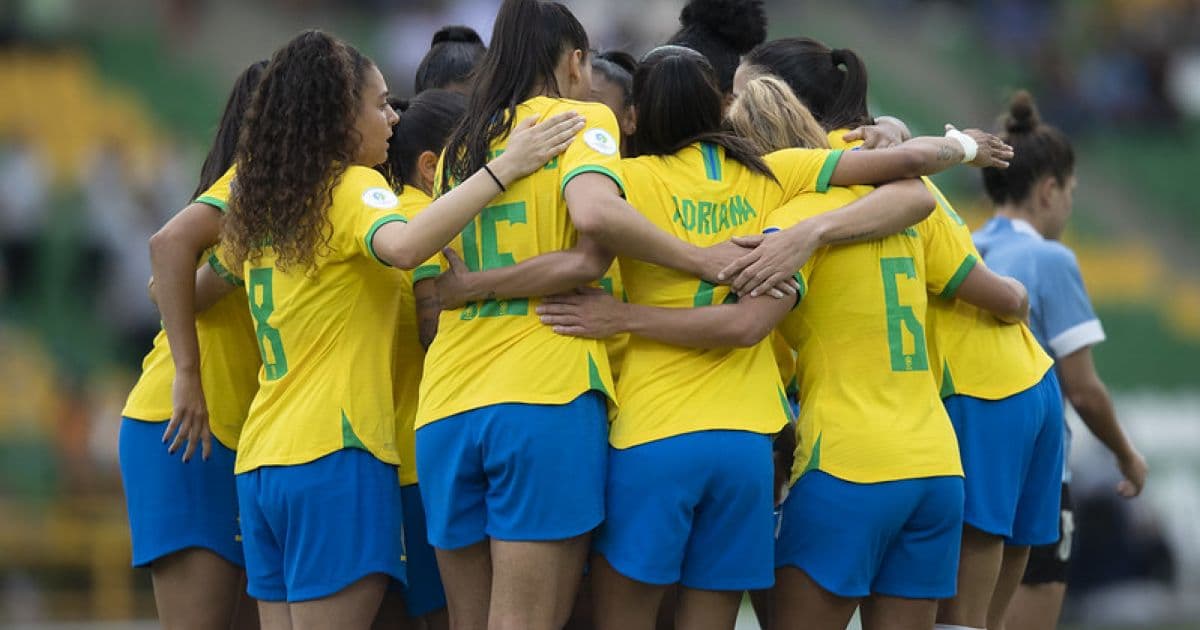 Copa América Feminina: Brasil vence Uruguai e se isola na liderança do Grupo B