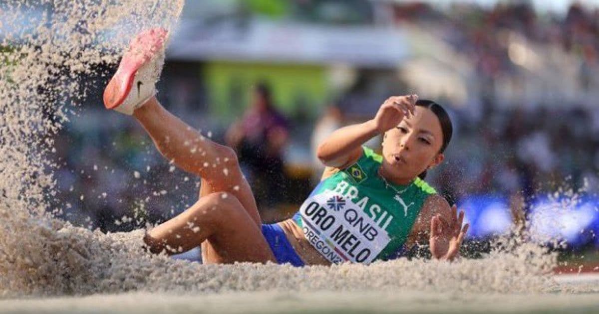 Após bronze no Mundial, Letícia Oro Melo quer saltar 7m: 'Sei que tenho condições'