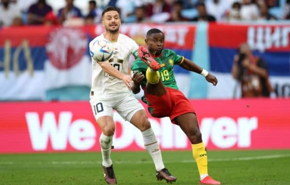 Imagem sobre Em jogo de seis gols, Camarões e Sérvia empatam pela segunda rodada do grupo do Brasil
