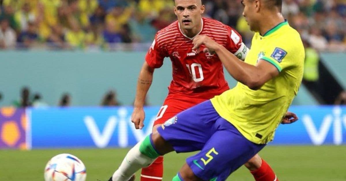 Brasil vence a Suíça e garante a classificação antecipada às oitavas da Copa