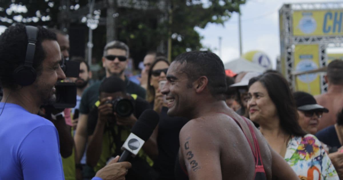 Travessia Itaparica-Salvador marca despedida de Allan do Carmo da maratona aquática 