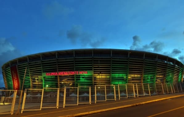Imagem sobre Em homenagem a Pelé, Arena Fonte Nova será iluminada em verde e amarelo na noite desta segunda 