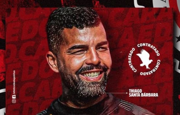 Troca de técnico: Atlético de Alagoinhas acerta com Thiago Santa Bárbara 