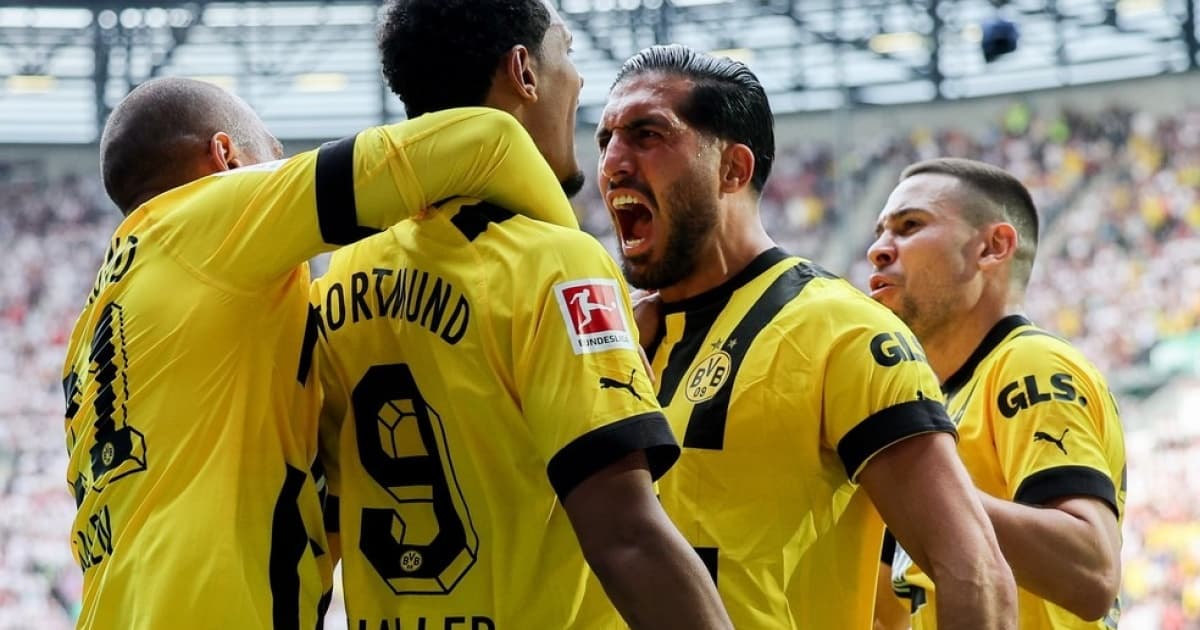 Borussia Dortmund vence e fica próximo de título do Campeonato Alemão