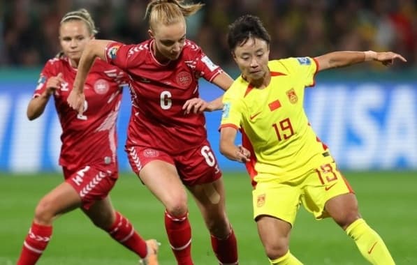Com gol no final, Dinamarca derrota a China pelo Grupo D da Copa do Mundo Feminina