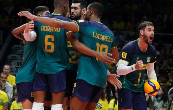 Brasil vence Cuba de virada e segue na briga por vaga no vôlei masculino de Paris-2024
