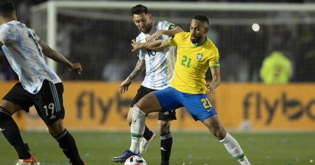 Semana de jogos tem Brasil x Argentina, decisão para o Bahia e Vitória se despedindo da Série B