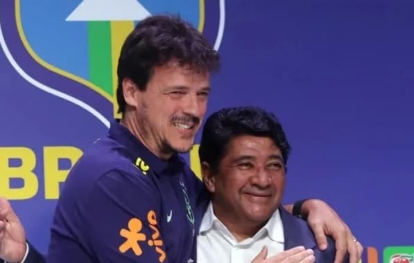 Ednaldo Rodrigues demite Fernando Diniz do cargo de técnico da Seleção