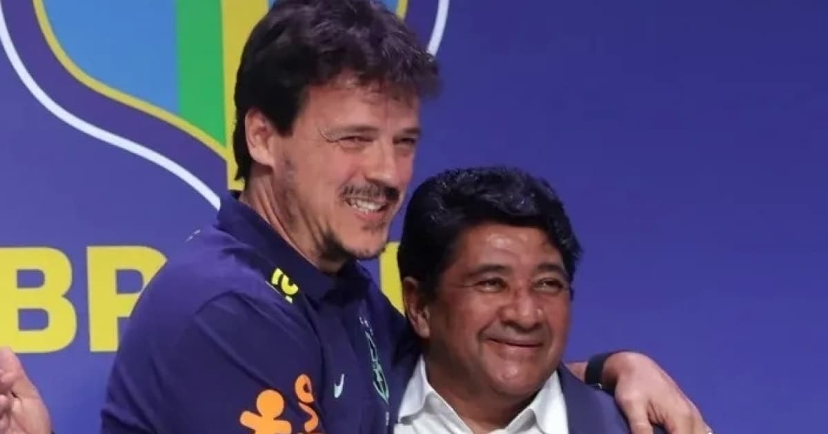 Ednaldo Rodrigues demite Fernando Diniz do cargo de técnico da Seleção