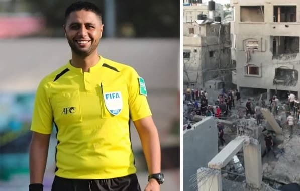 Árbitro palestino FIFA morre durante bombardeio israelense na Faixa de Gaza
