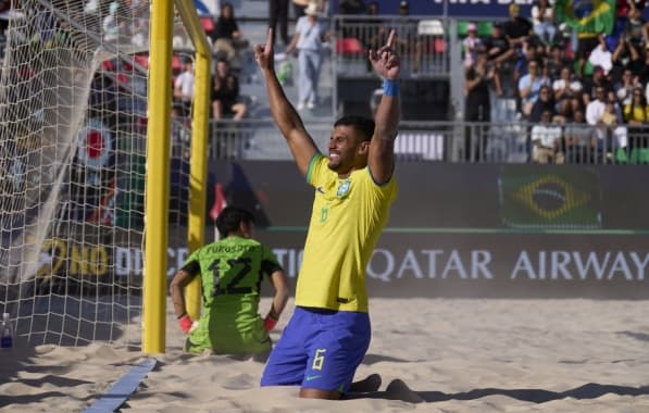 Brasil encara o Irã na semifinal da Copa do Mundo de Beach Soccer