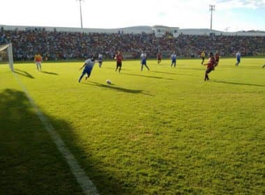 Vitória sub-20 goleia seleção de Brumado na inauguração do Estádio Gilberto Cardoso