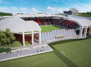  Vice-presidente apresenta detalhes da Arena Barradão; inauguração prevista para 2019