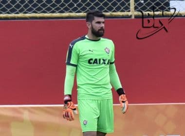 Contra o Conquista, Fernando Miguel completará 100 jogos com a camisa do Vitória