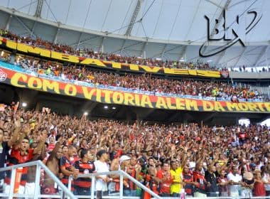 Com obras no Barradão, Vitória mandará dois jogos na Arena Fonte Nova