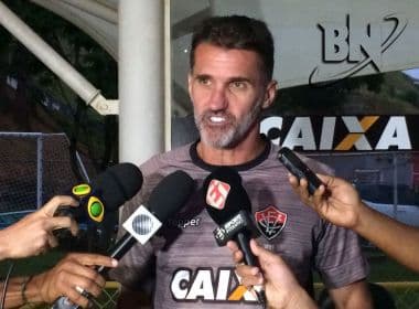 Mancini diz ter dúvidas para armar o Vitória diante do São Paulo