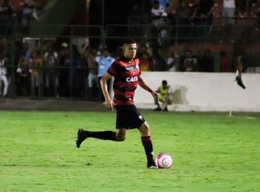 Autor de gol contra, Walisson Maia considera injusto empate com o Bahia de Feira