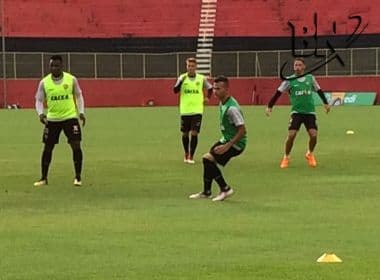 Com Lucas Fernandes em campo, Mancini comanda treino no Barradão