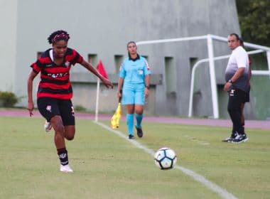Futebol feminino: Grillo comemora triunfo na estreia do Vitória na Série A2 do Brasileiro