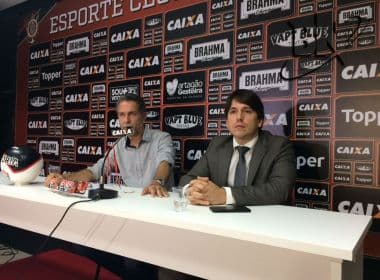 Presidente do Vitória explica saída de Damiani e descarta contratação de Rodrigo Caetano