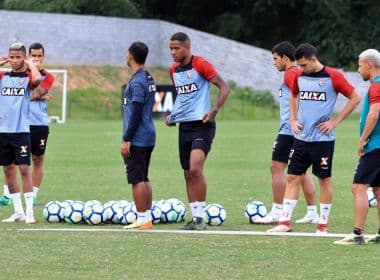  Sem Carpegiani, Vitória inicia preparação para a partida contra o Palmeiras