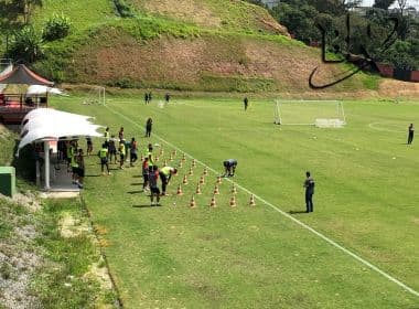 Com treino físico e técnico, Vitória inicia preparação para pegar o Botafogo