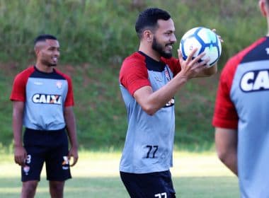 Sem Erick, Vitória finaliza preparação para enfrentar o Botafogo