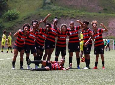 Vitória goleia Ypiranga e se classifica para fase final do Baianão de Futebol Feminino