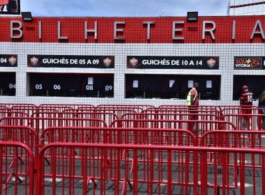 Vitória inicia venda de ingressos para duelo contra o Atlético-PR