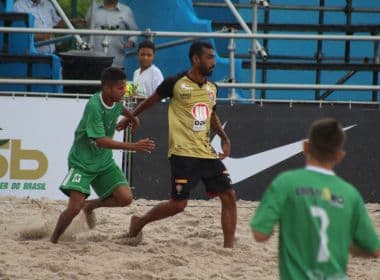 Vitória estreia com triunfo na Copa do Brasil de Beach Soccer 