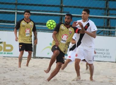  Beach Soccer: Vitória supera Vasco nos pênaltis e vai decidir título com o Sampaio Corrêa