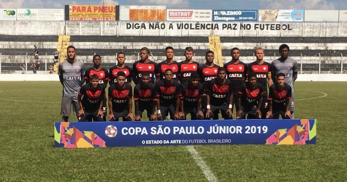 Vitória bate o União Barbarense e avança na Copa São Paulo de Futebol Júnior