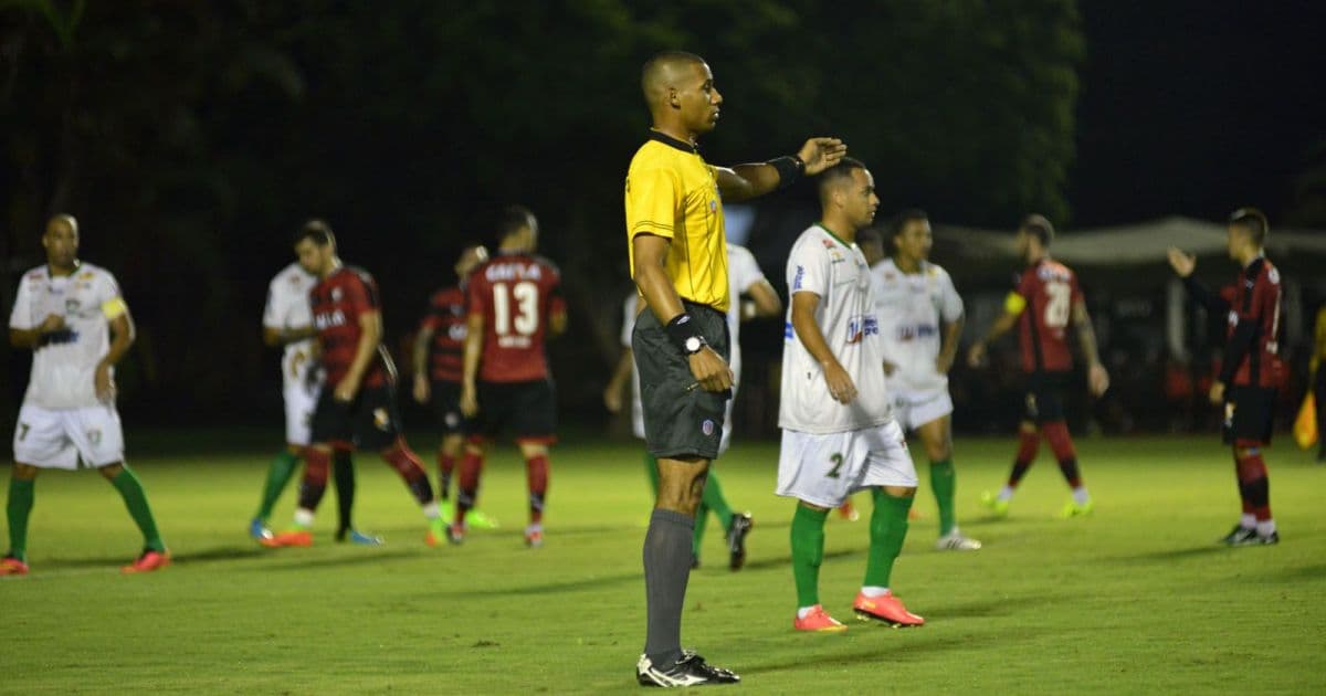 Campeonato Baiano: Bruno Pereira apita partida entre Vitória e Vitória da Conquista