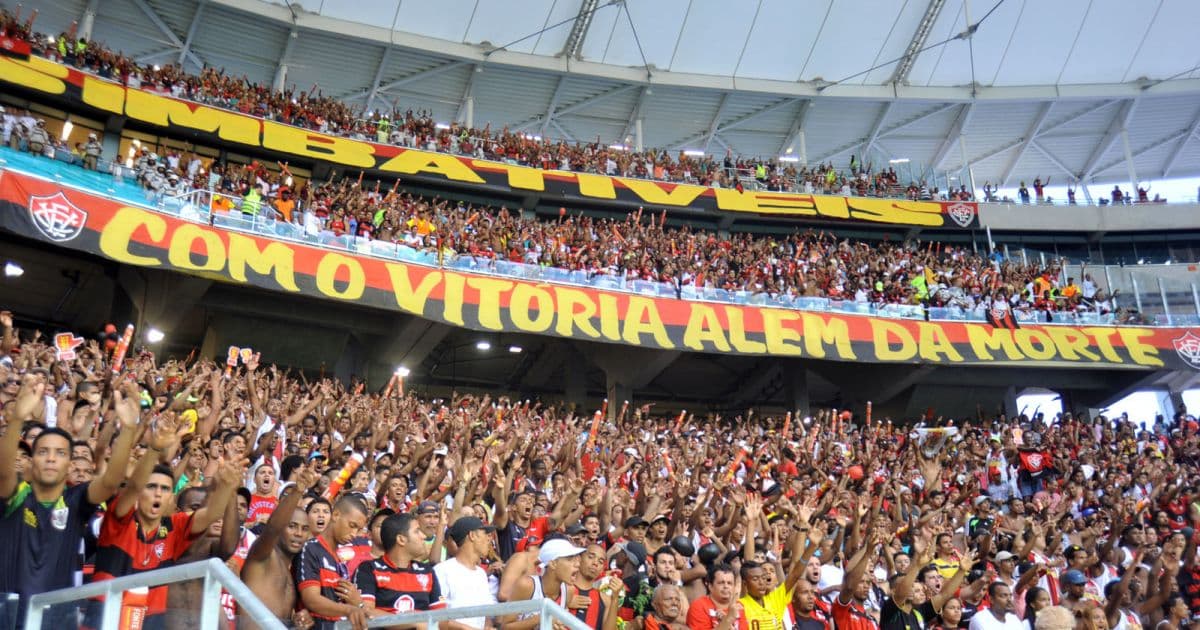 Vitória negocia para mandar jogos na Arena Fonte Nova por três anos
