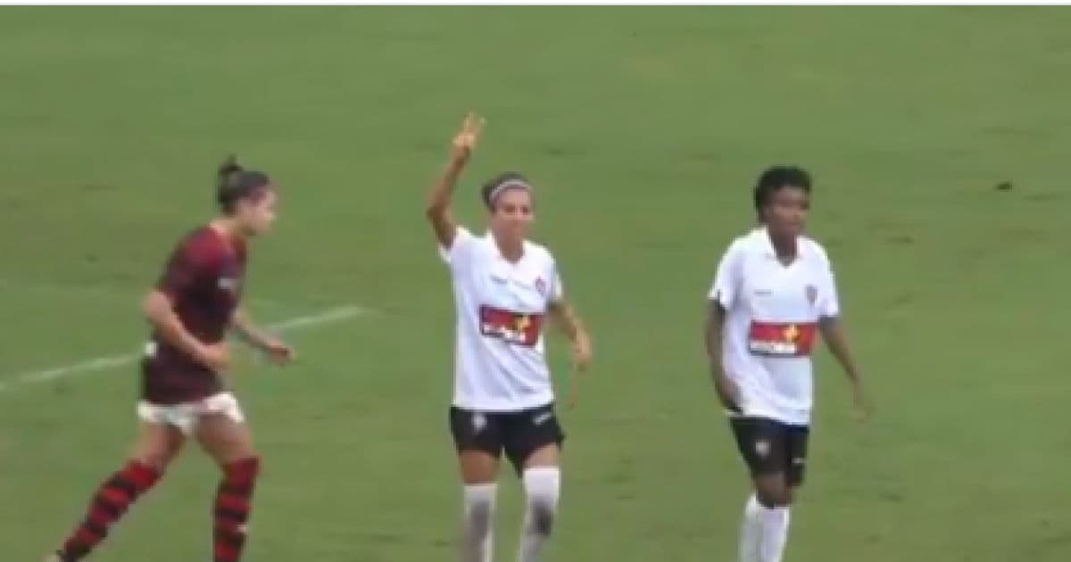 Brasileirão Feminino: Vitória e Flamengo empatam no Rio de Janeiro