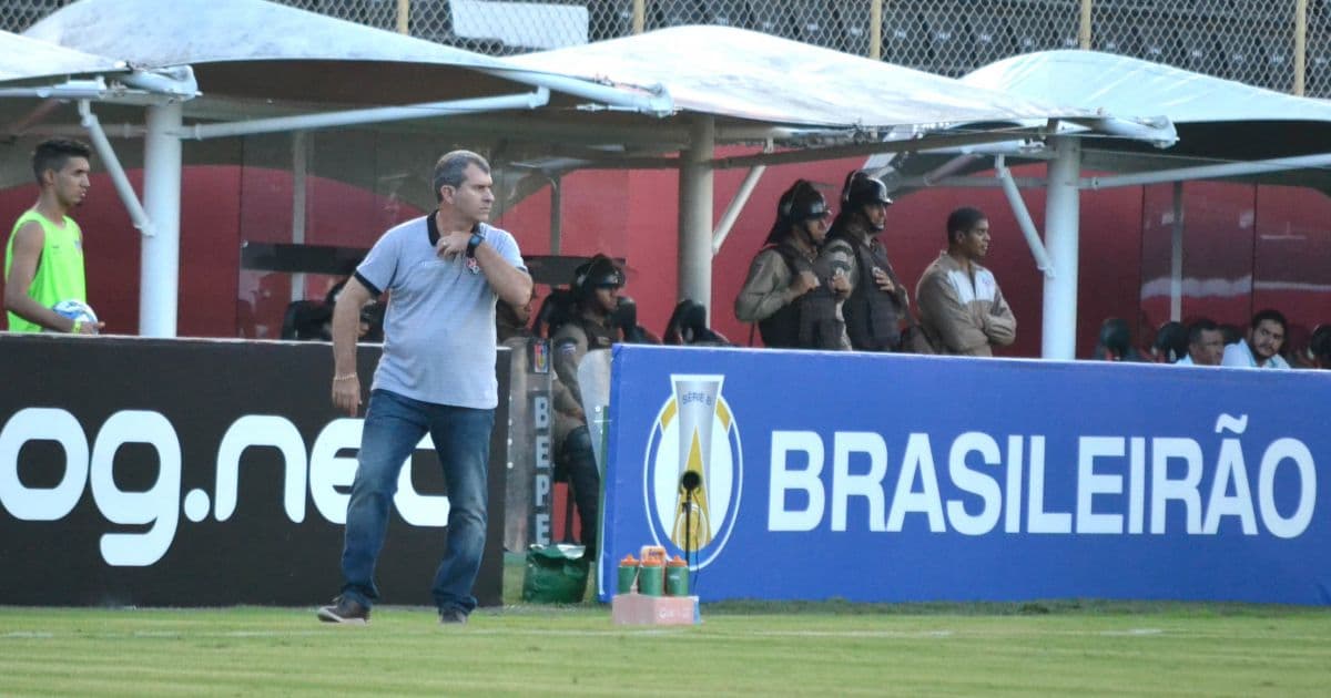 Tencati afirma que Vitória 'saiu do padrão' após sofrer 1º gol do São Bento