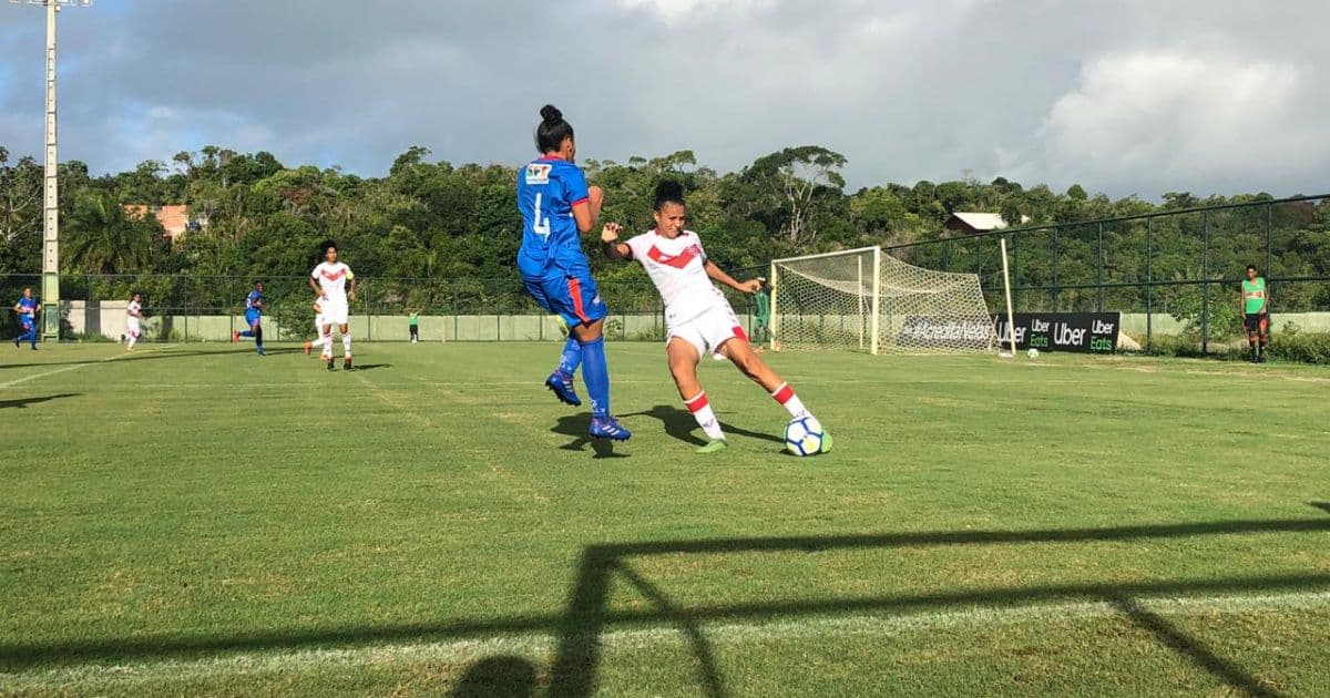 Futebol feminino: Vitória goleia o São Francisco pelo Campeonato Brasileiro