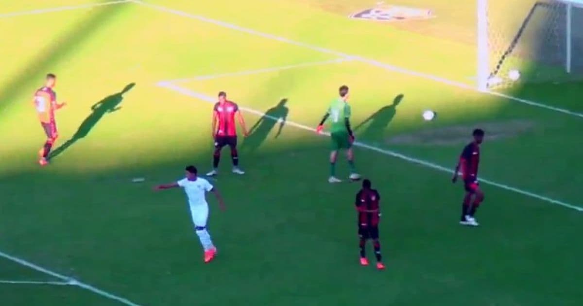 Copa do Brasil Sub-17: Vitória perde para o Fluminense no jogo de ida das quartas de final