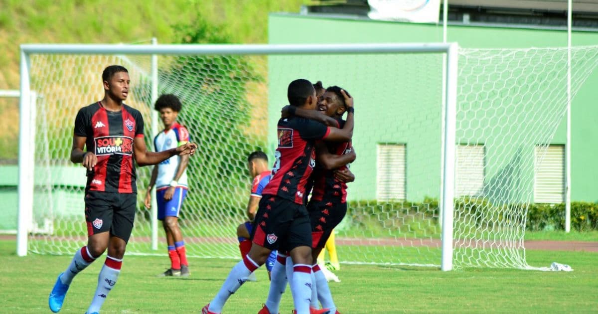 Copa do Nordeste Sub-20: Vitória vence o Bahia em Pituaçu