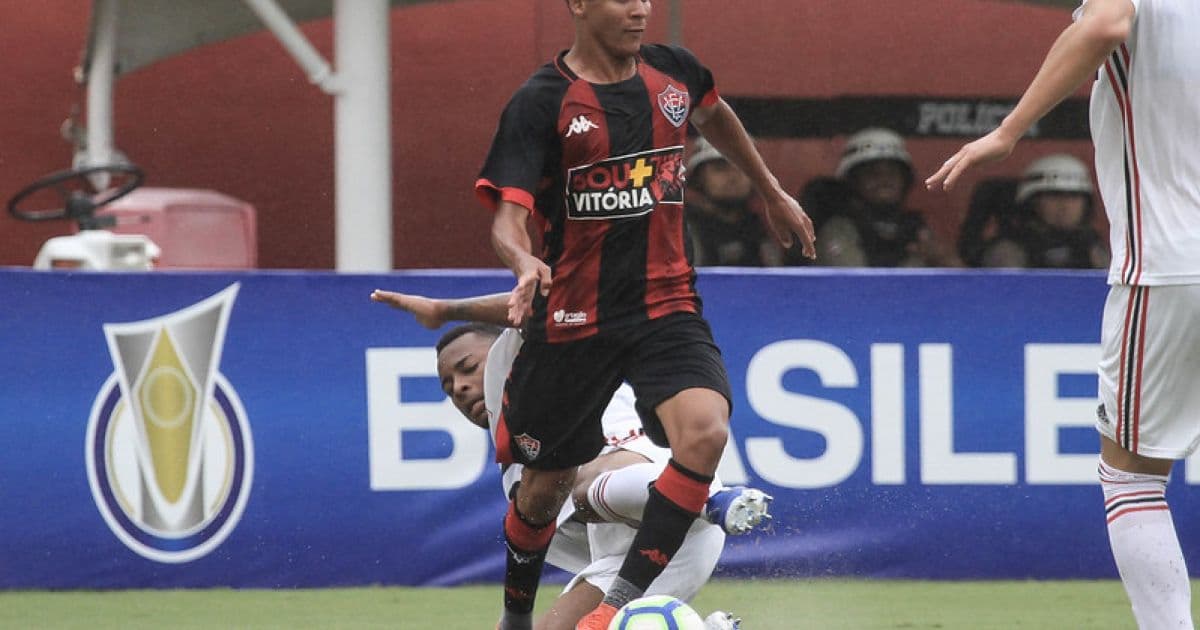 Gabriel Santiago quer agarrar oportunidade no sub-23 do Vitória 