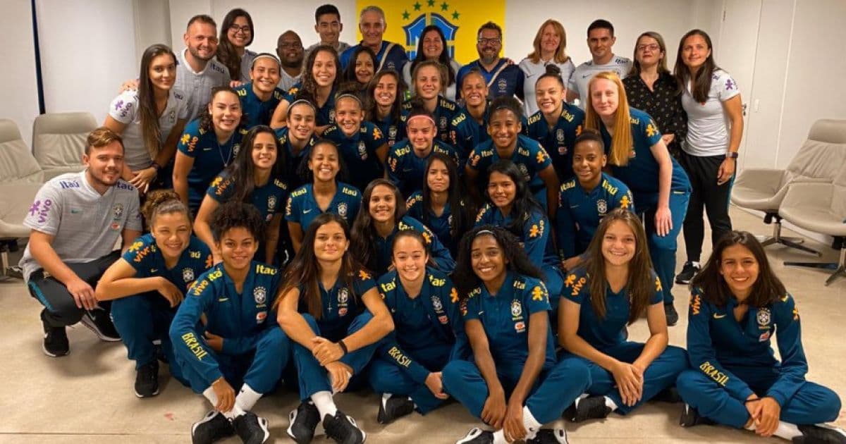 Jogadoras do Vitória vivem expectativa de nova convocação para Seleção Feminina sub-17
