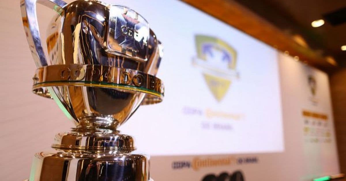 CBF divulga tabela detalhada da Copa do Brasil; confira os jogos dos clubes baianos