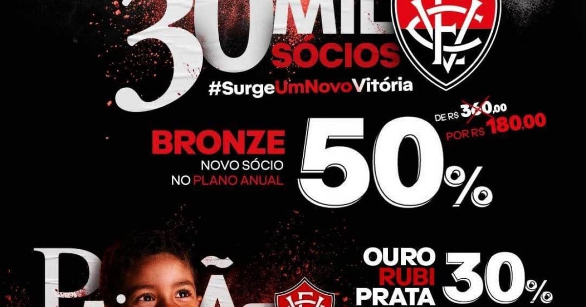 Vitória anuncia setorização no Barradão e promoção para alavancar número de sócios
