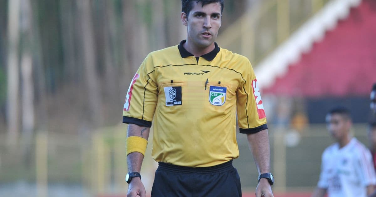 Diego Pombo Lopez apita Fluminense de Feira x Vitória