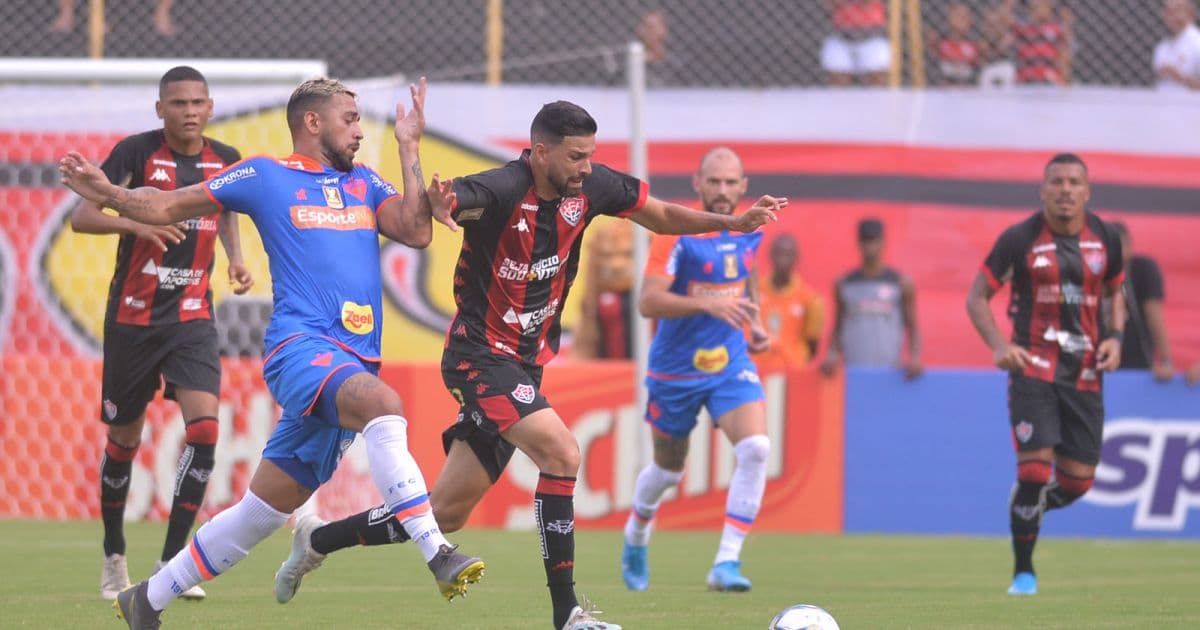 Vitória empata sem gols com o Fortaleza na estreia da Copa do Nordeste