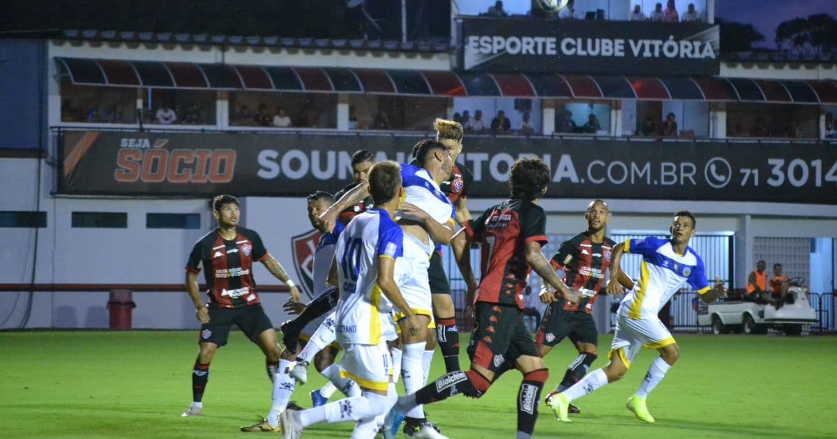 Vitória empata sem gols com o Freipaulistano no Barradão