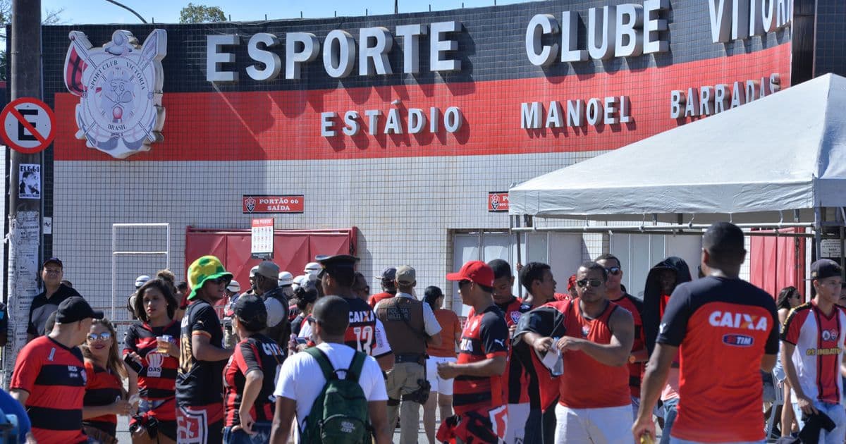 Com torcida única, Vitória inicia venda de ingressos para clássico contra o Bahia