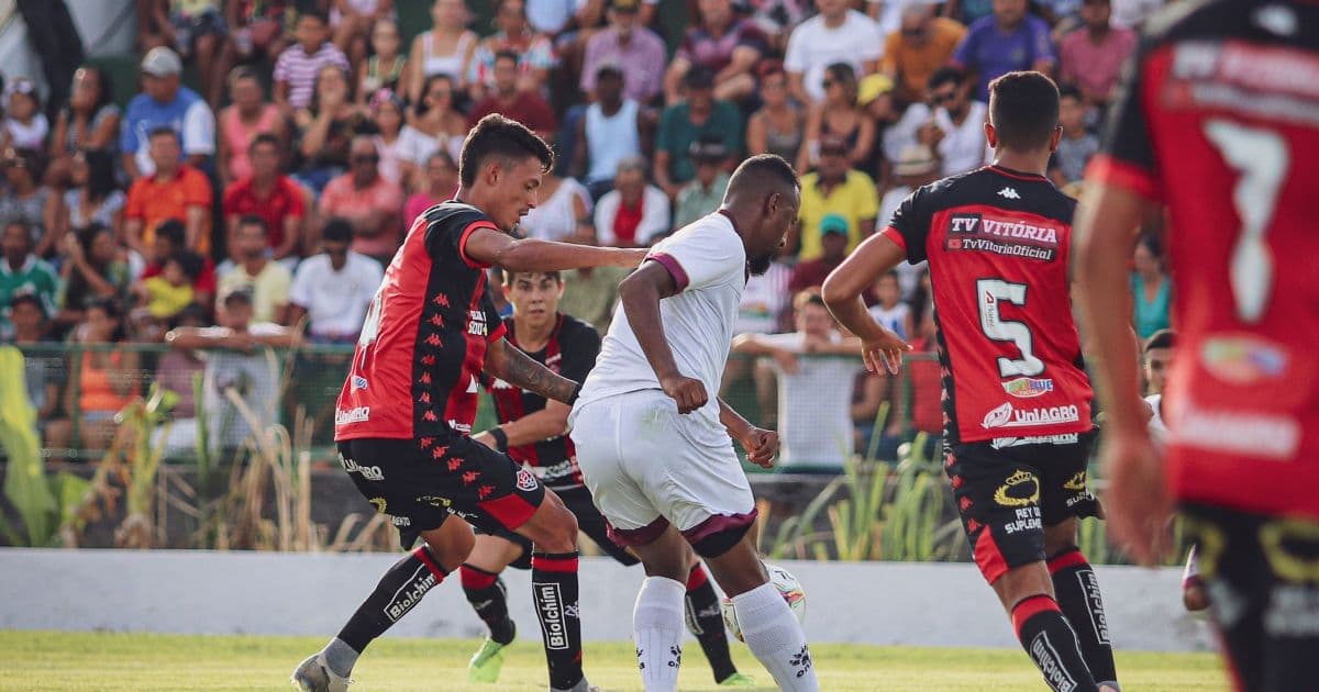 Pelo Campeonato Baiano, Jacuipense bate o Vitória na Arena Valfredão