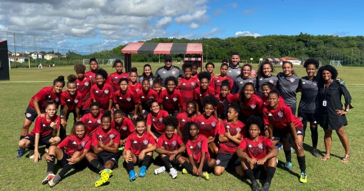Após apoio financeiro da CBF, Vitória dá início a pagamento de time feminino