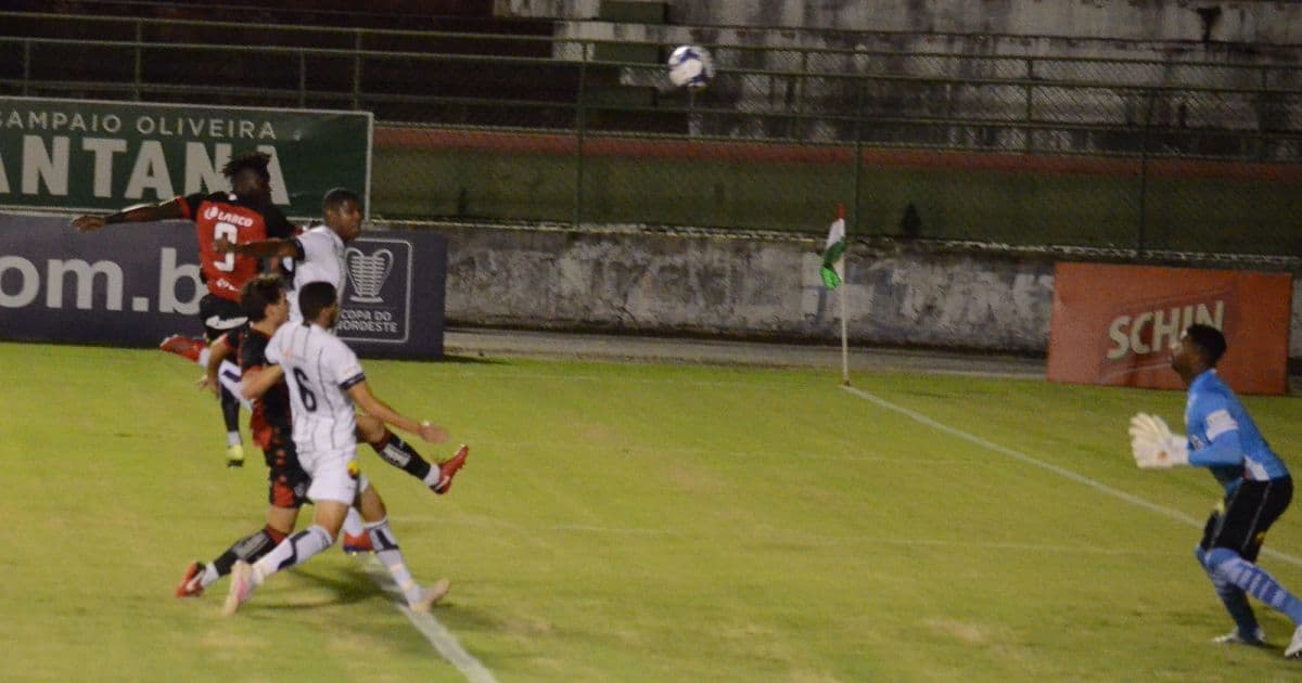 Vitória empata com o Botafogo-PB e se classifica para as quartas de final do Nordestão